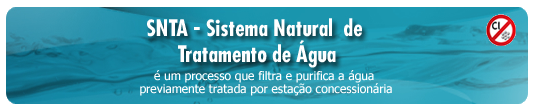 Sistema SNTA Sistema Natural de Tratamento de Água